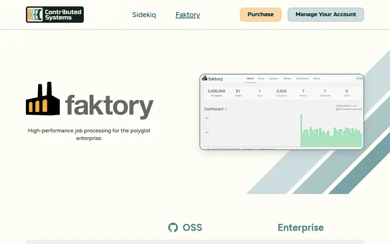 Faktory homepage