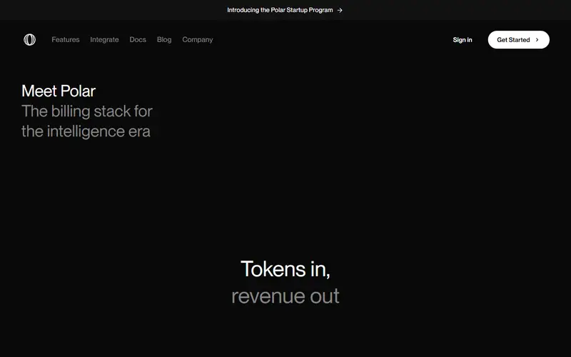 Polar homepage