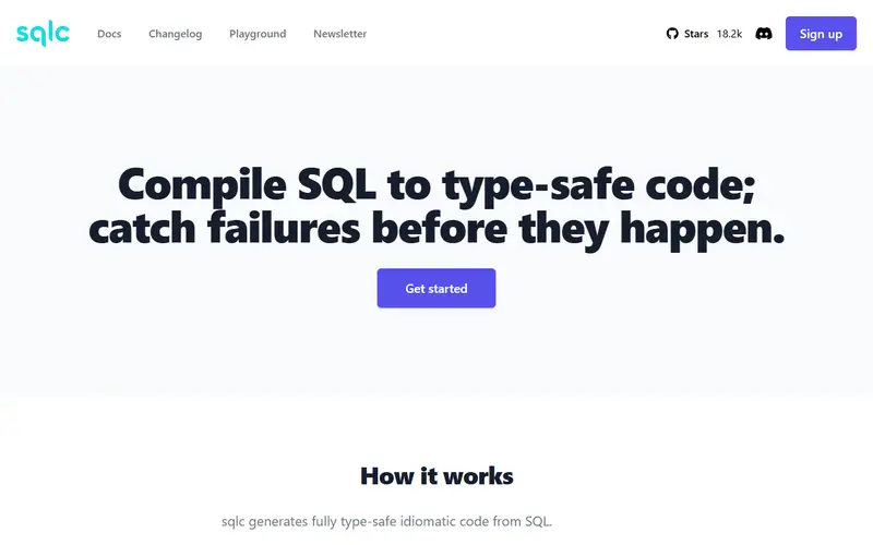 sqlc homepage
