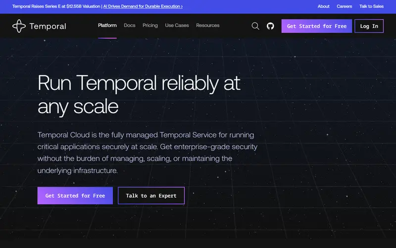 Temporal Cloud homepage